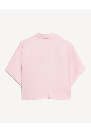 Blusa Resort Manga Kimono  Para Mujer Rosa Seven Seven