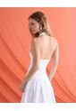 Camiseta  Para Mujer Manga Sisa Cuello Halter Color Blanco Marca Seven Seven #28098889 de Seven Seven