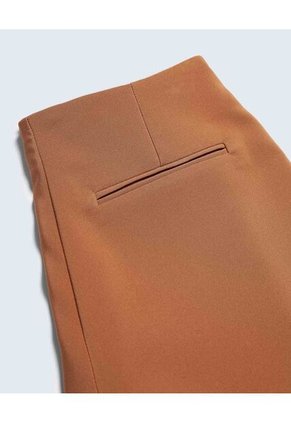 Short Para Mujer Multiusos Plano Color Camel Marca Seven Seven #28191082