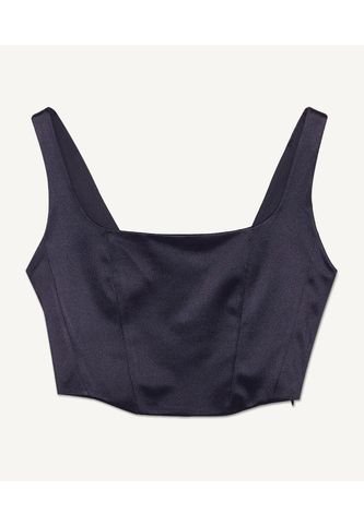 Blusa Para Mujer Manga Sisa Color Negro Marca Seven Seven #28123813 Seven Seven