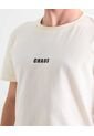 Camiseta Estampado Chaos  Para Hombre Marfil Seven Seven de Seven Seven
