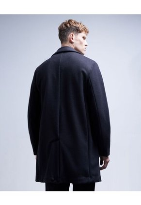 Chaqueta Para Hombre Abrigo Color Negro Marca Seven Seven #45080402