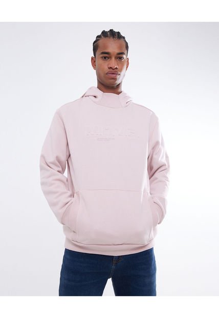 Buzo Para Hombre Hoodie Color Rosa Marca Seven Seven #45060669