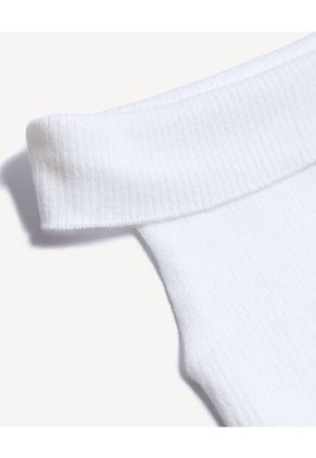 Top Texturizado Off-Shoulder  Para Mujer Crudo Seven Seven