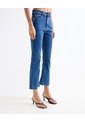 Jean Flare Oscuro  Para Mujer Azul Seven Seven de Seven Seven
