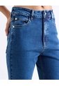 Jean Flare Oscuro  Para Mujer Azul Seven Seven de Seven Seven