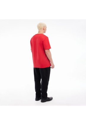 Camiseta Para Hombre Manga Corta Color Rojo Marca Seven Seven #45092234