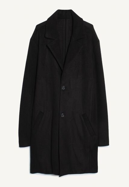 Chaqueta Para Hombre Abrigo Color Negro Marca Seven Seven #45080425