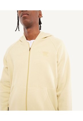 Buzo Para Hombre Hoodie Color Amarillo  Marca Seven Seven #45060544