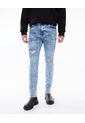 Jean Para Hombre Skinny Color Azul Claro Marca Seven Seven #45160493 de Seven Seven