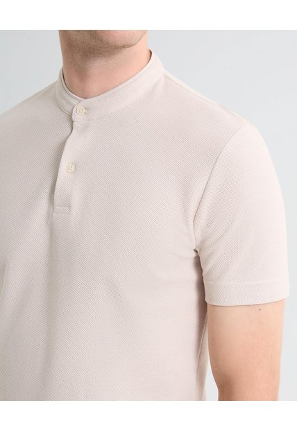 Polo Para Hombre Cuello Mao  Color Piel Marca Seven Seven #45110878