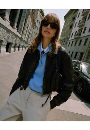 Buzo Para Mujer Cuello V Color Azul Marca Seven Seven #28060463