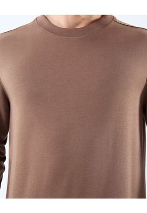 Buzo Para Hombre Cuello Redondo Color Cafe  Marca Seven Seven #45060691