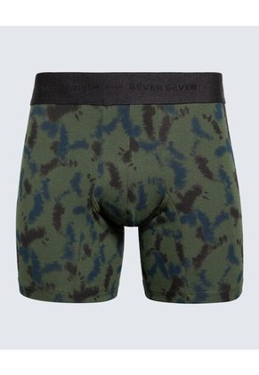 Boxer Para Hombre Fleat Seamer Medio Color Verde Oscuro Marca Seven Seven #45000360