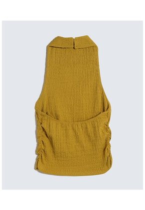 Camiseta Para Mujer Manga Sisa Color Cafe Claro Marca Seven Seven #28096136