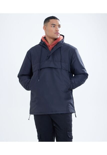 Chaqueta Para Hombre Acolchada Color Negro Marca Seven Seven #45080405