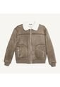 Chaqueta Para Hombre Shearling Color Verde  Marca Seven Seven #45080414 de Seven Seven