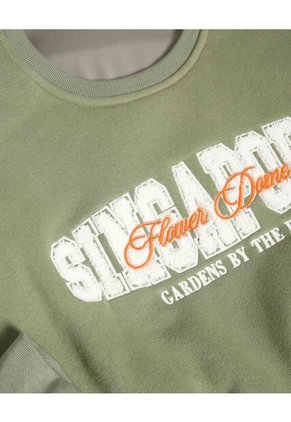 Buzo Para Mujer Cuello Redondo Color Verde Marca Seven Seven #28060459