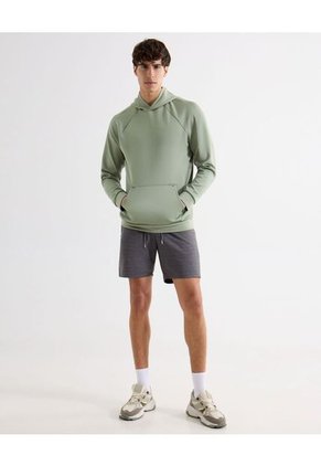 Buzo Para Hombre Hoodie Color Verde Marca Seven Seven #45060702