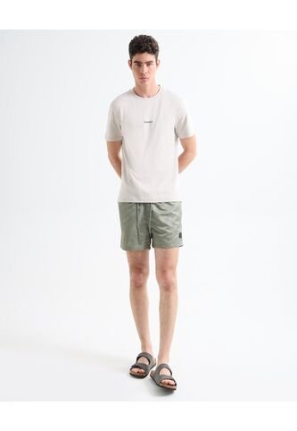 Pantaloneta Para Hombre De Baño Corta Color Verde Oliva Marca Seven Seven #45280075 Seven Seven