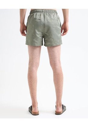 Pantaloneta Para Hombre De Baño Corta Color Verde Oliva Marca Seven Seven #45280075