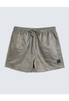 Pantaloneta Para Hombre De Baño Corta Color Verde Oliva Marca Seven Seven #45280075