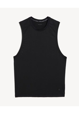 Camiseta Deportiva Sin Mangas  Para Hombre Negro Seven Seven Seven Seven
