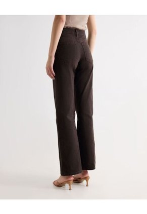 Jean  Para Mujer Straight Color Negro Marca Seven Seven #28160997