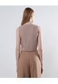 Chaleco Para Mujer  Color Camel Marca Seven Seven #28250116 de Seven Seven
