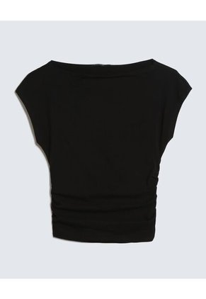 Camiseta Para Mujer Manga Corta Color Negro Marca Seven Seven #28096144