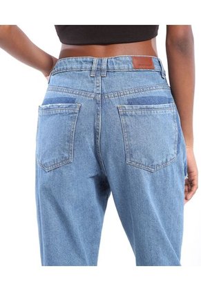 Jean Para Mujer Mom Color Azul  Marca Seven Seven #28160755