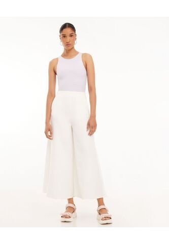 Culotte Con Aberturas Laterales  Para Mujer Crudo Seven Seven Seven Seven