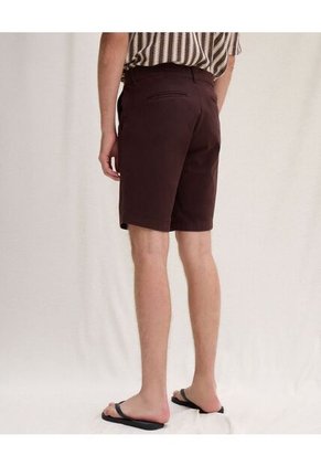 Bermuda Básica  Para Hombre Café Seven Seven