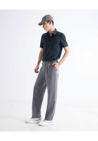 Pantalón Trouser Straigth  Para Hombre Gris Seven Seven Seven Seven