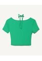 Camiseta Para Mujer Manga Corta Color Verde  Marca Seven Seven #28095380 de Seven Seven