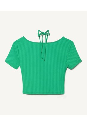 Camiseta Para Mujer Manga Corta Color Verde  Marca Seven Seven #28095380