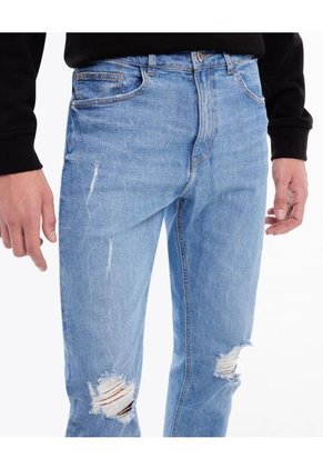 Jean Para Hombre Slim Taper Color Azul Medio Marca Seven Seven #45160476