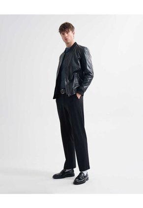 Polo Para Hombre Cuello Mao  Color Gris Oscuro Marca Seven Seven #45110884