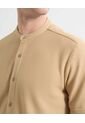 Camisa Para Hombre Manga Corta Cuello Neru Color Camel Marca Seven Seven #45012135 de Seven Seven