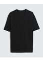 Camiseta Estampado Gamuzado  Para Hombre Negro Seven Seven de Seven Seven