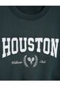 Buzo Crop Houston  Para Mujer Verde Seven Seven de Seven Seven