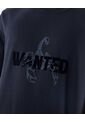 Camiseta Estampado Gamuzado  Para Hombre Negro Seven Seven de Seven Seven