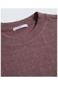 Camiseta Texturizada  Para Hombre Morado Seven Seven de Seven Seven