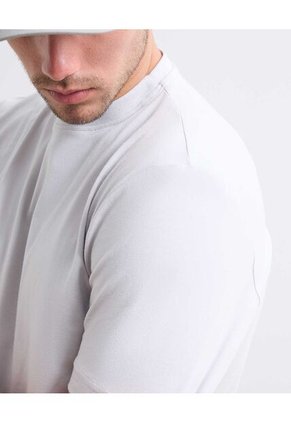 Camiseta Para Hombre Manga Corta Color Gris Claro Marca Seven Seven #45092638