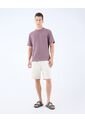Camiseta Texturizada  Para Hombre Morado Seven Seven de Seven Seven