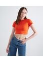 Crop Top Básico  Para Mujer Vino Seven Seven de Seven Seven
