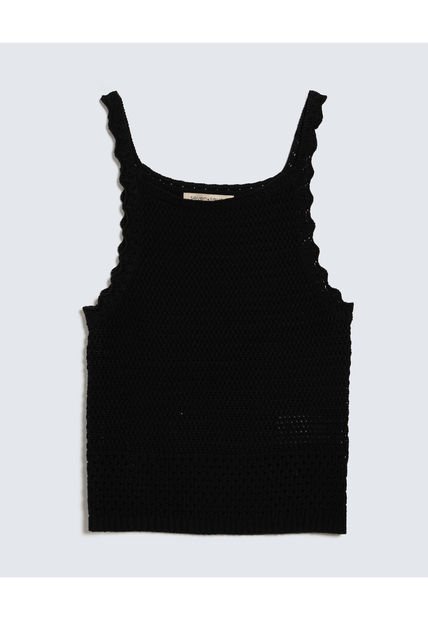 Camiseta Para Mujer Manga Sisa Color Negro Marca Seven Seven #28095739