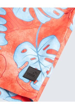 Pantaloneta Para Hombre De Baño Corta Color Rojo Marca Seven Seven #45280077