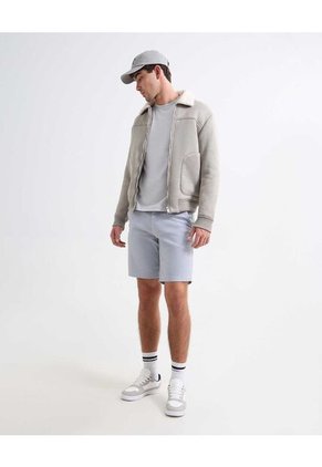 Camiseta Para Hombre Manga Corta Color Gris Claro Marca Seven Seven #45092638