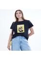 Camiseta Para Mujer Manga Corta Color Negro Marca Seven Seven #28095709 de Seven Seven
